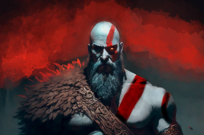 Potret Game God of War Jika Dimainkan di Smartphone Android (deviantart)