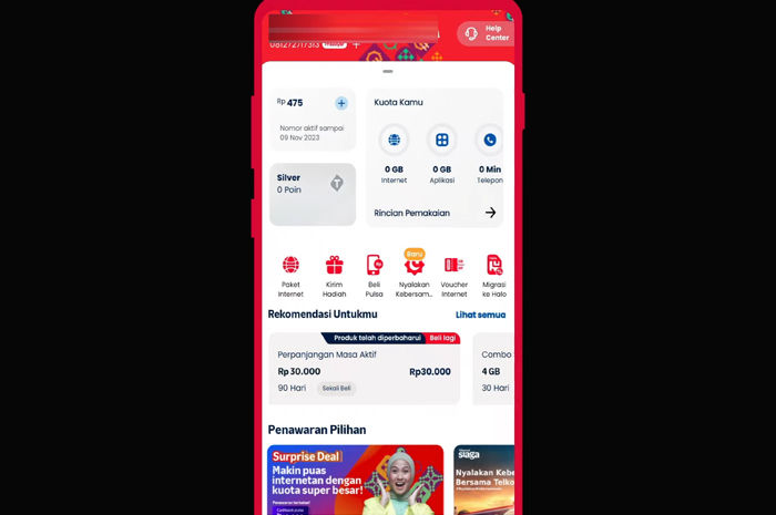 Aplikasi MyTelkomsel